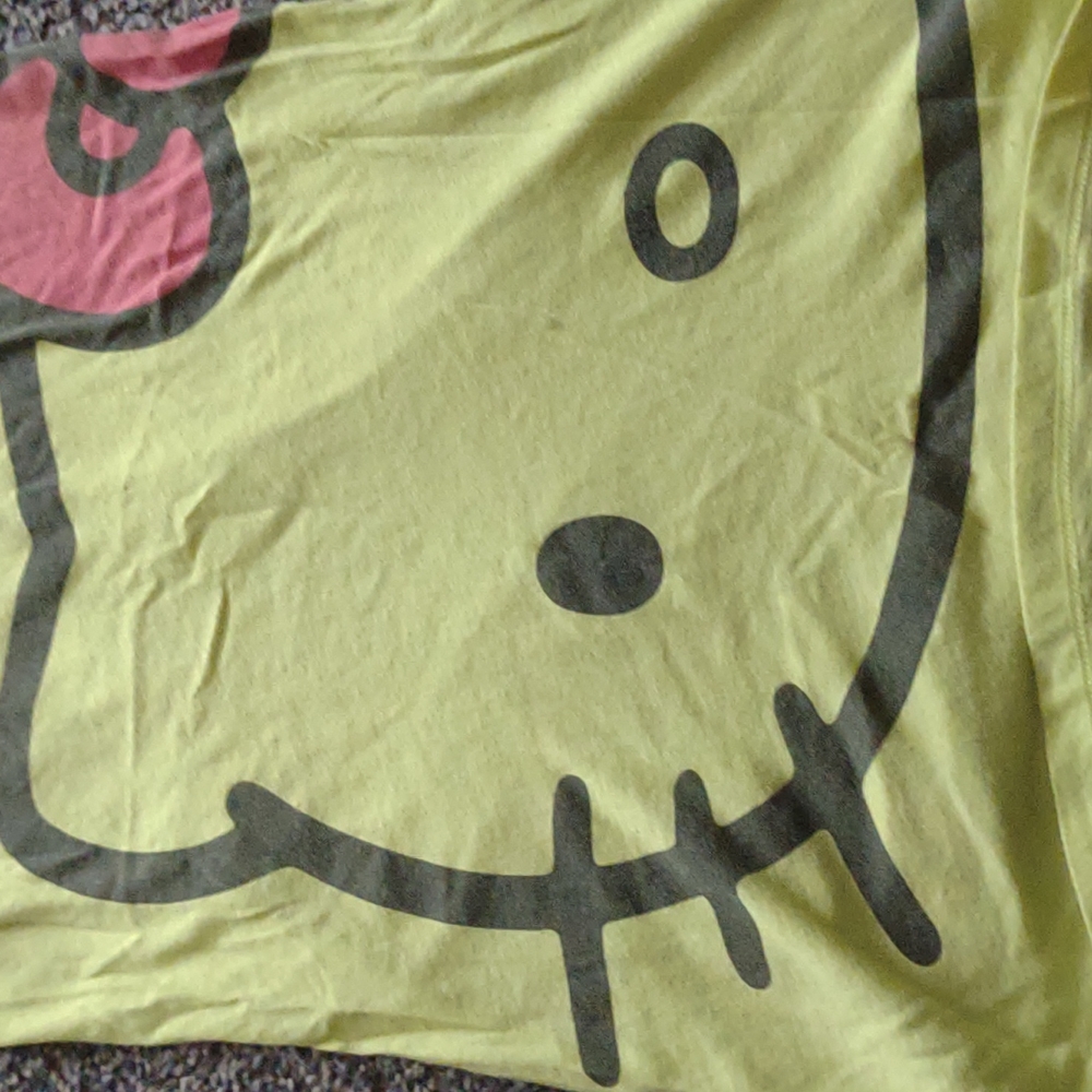 💚Hello Kitty 🐈 x 💚DOE Racerback Tank🐈 - Picture 2 of 4